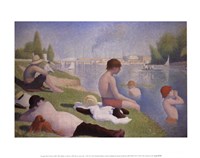 Bathers at Asnieres Fine Art Print