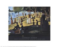 Sunday Afternoon on the Island of La Grande Jatte, 1886 by Georges Seurat, 1886 - 14" x 11"