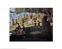 Sunday Afternoon on the Island of La Grande Jatte, 1886 by Georges Seurat, 1886 - 20" x 16"