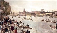 Henley the Finish [Leander and London]Pm Fine Art Print