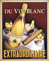 Du Vin Blanc Extraordinaire by Steve Forney - 24" x 30"