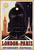 London-Paris Overnight Express Framed Print