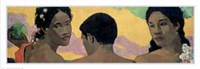 Three Tahitians - Detail Fine Art Print