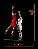 Excel - Basketball Fine Art Print