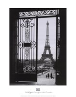 The Eiffel Tower from the Trocadero Framed Print