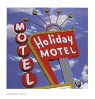 Holiday Motel Framed Print