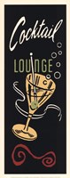 Cocktail Lounge by Retro Series - 8" x 20", FulcrumGallery.com brand