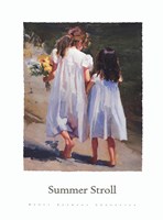 Summer Stroll Fine Art Print