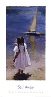 Sail Away by Nancy Seamons Crookston - 21" x 40"