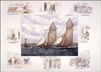 Gun Fire a Good Start Pm Fine Art Print