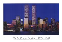 World Trade Center 1973 - 2001 Framed Print