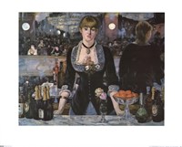 Bar At the Folies-Bergere Fine Art Print