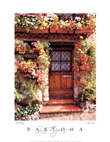 Flower Cottage by Dennis Barloga - 22" x 28"