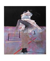 Dancers on a Purple Floor Fine Art Print