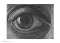 Eye, 1946 by M.C. Escher, 1946 - 22" x 16"