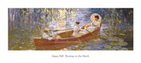 Boating on the Marsh by James Hill - 36" x 16"
