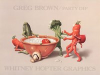 Party Dip by Greg Brown - 24" x 18"