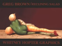 Reclining Salad by Greg Brown - 24" x 18"