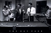 The Rat Pack - Pool Framed Print