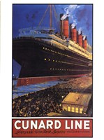Cunard Line Fine Art Print