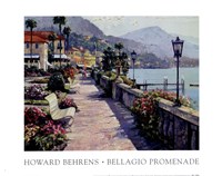 Bellagio Promenade by Howard Behrens - 14" x 11"
