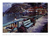 Catalina Promenade by Howard Behrens - 36" x 27"