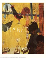 Poultry Market Fine Art Print