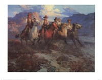 Riders of the Dawn Fine Art Print