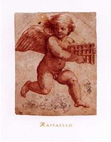 Angelo Con Flauto Fine Art Print