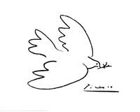 Dove of Peace Framed Print