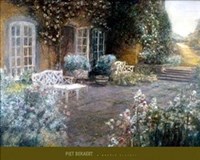 Garden Terrace Fine Art Print