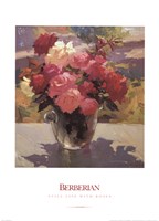 Still Life with Roses by Ovanes Berberian - 20" x 28"