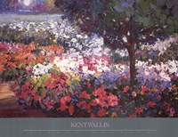 Garden Palette by Kent Wallis - 35" x 27"