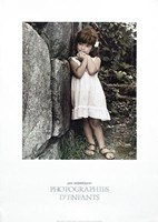 Child in Garden Fine Art Print