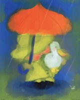 Me With Duck Fine Art Print