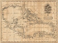 Caribbean 1806 by Andrew Arrowsmith - various sizes