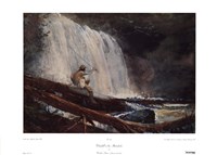 Waterfall In The Adirondacks Fine Art Print