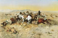 A Desperate Stand Fine Art Print