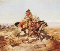 Riding Line Fine Art Print