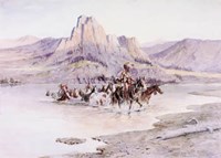 Return Of The Horse Thieves Fine Art Print