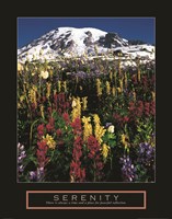 Serenity - Mt. Rainier Fine Art Print