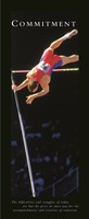 Commitment  Pole Vaulter Fine Art Print