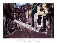Morning Walk-Dinard Fine Art Print