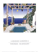 Aegean Garden Fine Art Print