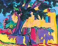 Shady Corner Fine Art Print