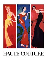 Haute-Couture IV (Three Up) Fine Art Print
