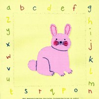 Alphabet Animals III by Sophie Harding - 8" x 8"