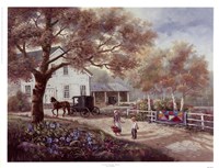 Amish Country Home Fine Art Print