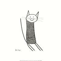 Knit Cat Fine Art Print