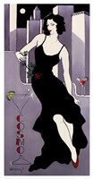 La Dame En Noire Fine Art Print